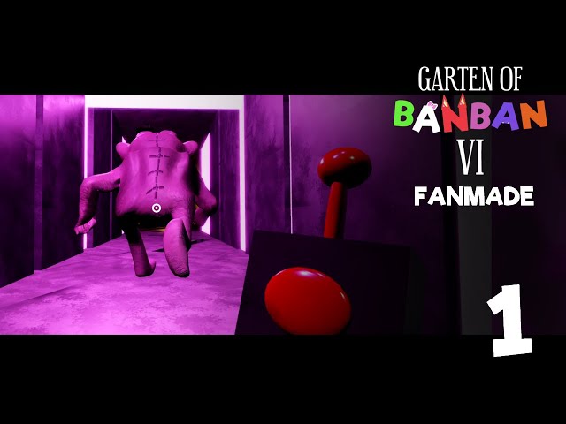 Garten of banban 6 Roblox - Stage 1-2 (FANMADE Gameplay #1)