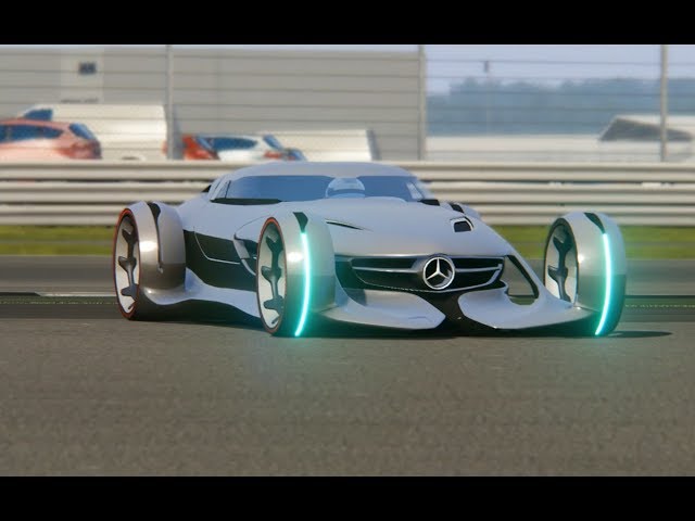 Mercedes-Benz Silver Arrow Concept Top Gear at Silverstone