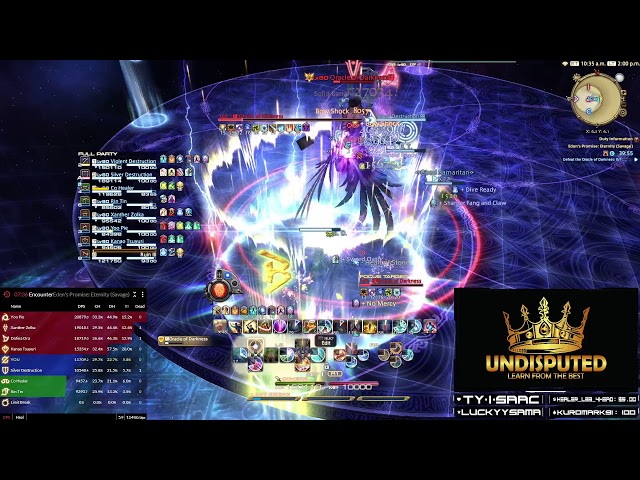 【FFXIV】Eden's Promise: Eternity (Savage) Oracle of Darkness Clear [E12S] ~ Gunbreaker GNB POV