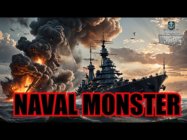 Naval MONSTER Super HANNOVER | World Of Warships
