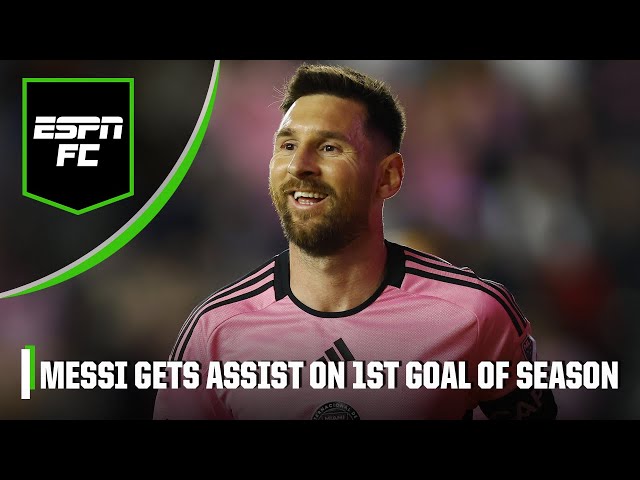 Lionel Messi sets up Robert Taylor for first goal of MLS season 🤝 | ESPN FC