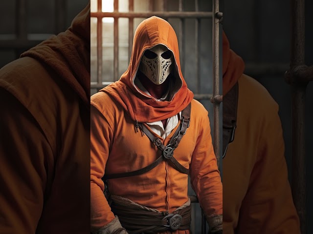What the form of an assassin would be like if he were imprisoned.