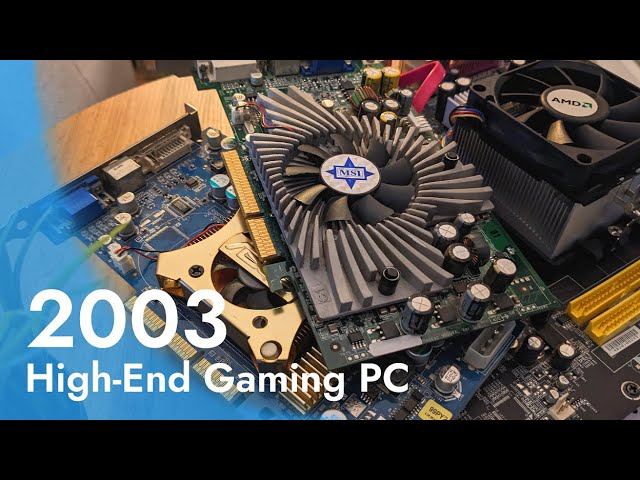 2003 High-End Gaming PC Build ( Radeon 9800 Pro vs GeForce FX 5900 XT )