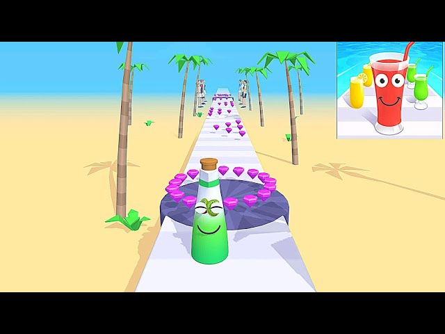 Juice Run 🌈 Landscape Gameplay Android iOS 💥 Nafxitrix Gaming Game 1