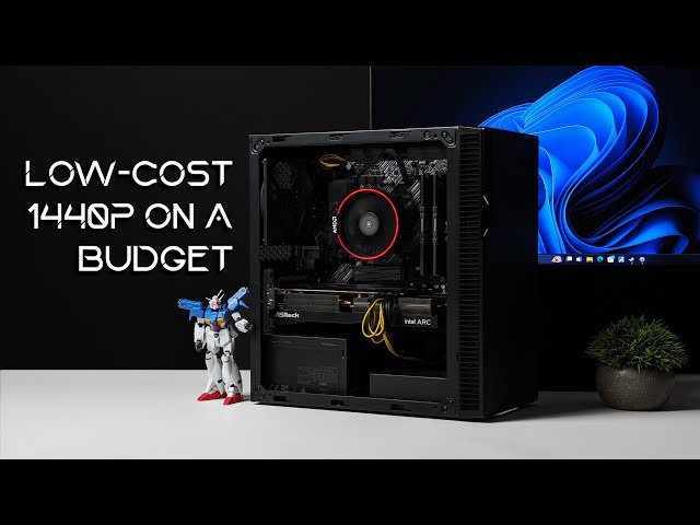 We Built A FAST Low Budget 1440P Gaming PC Using An Unlikely Combo