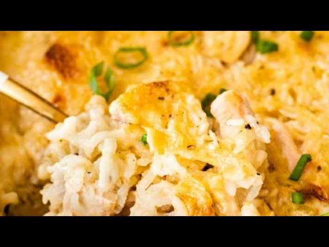 How to make chicken and rice casserole