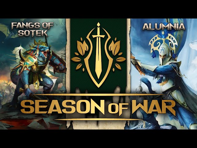 AoS 3 | Lumineth vs Seraphon - Warhammer: Age of Sigmar Battle Report