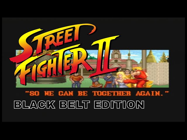 Street Fighter II: Black Belt Edition Ken Playtrough