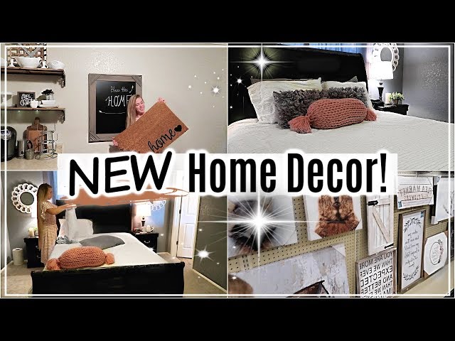DECORATE & SHOP WITH ME🌿 | NEW HOME DECOR HAUL | DECORATING MY HOUSE