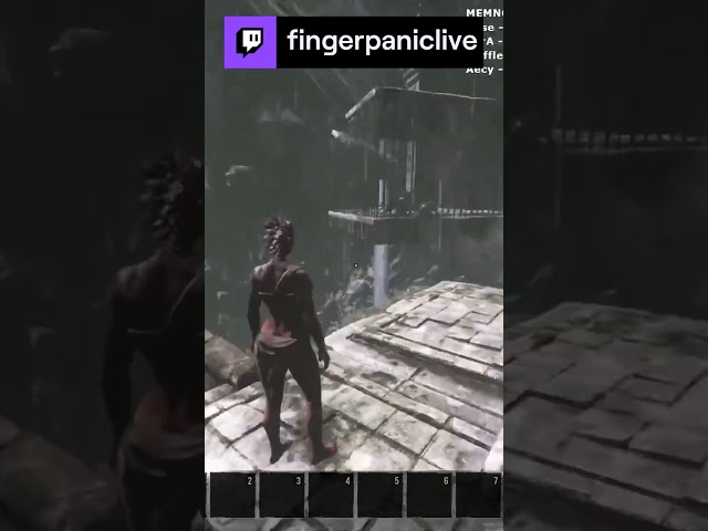 "Here is how you exit", he said 🤣😂🤣 | fingerpaniclive on #Twitch