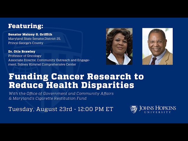 Funding Cancer Research to Reduce Health Disparities