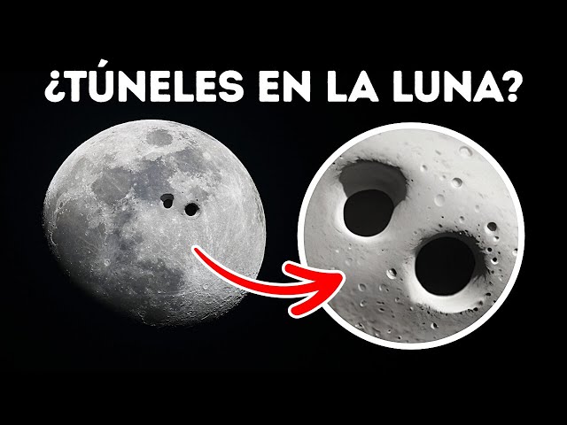 La NASA nos ha estado ocultando ESTOS misteriosos túneles en la Luna