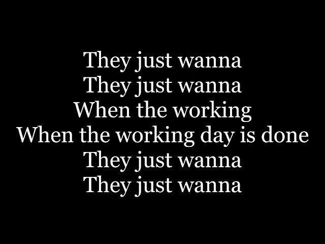 Cyndi Lauper - Girls Just Want To Have Fun (letra)