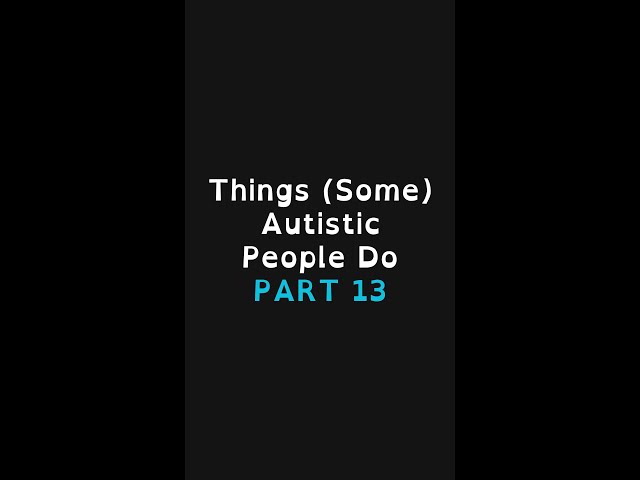 Things (some) Autistic People Do PT 13 #shorts #unevenproductivity #autisticinertia #hyperfocus