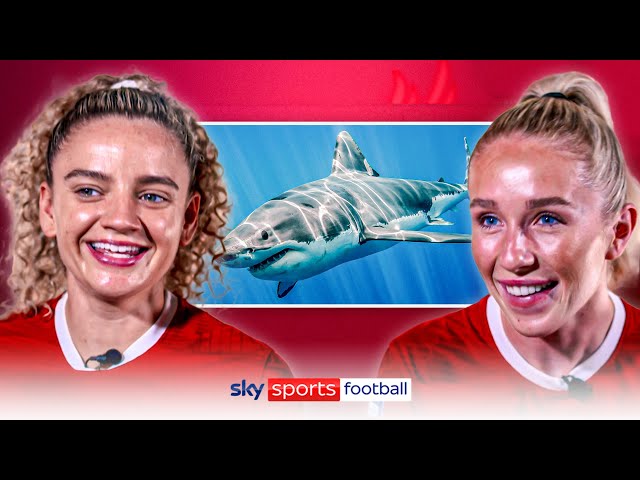 Most likely to...swim with sharks?! | Leanne Kiernan & Missy Bo Kearns | WSL Team-mates!