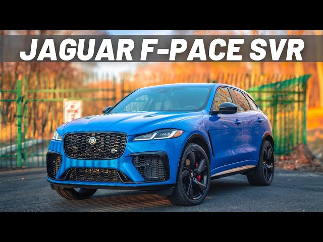 2024 Jaguar F-Pace SVR | Muscle SUV | REVIEW