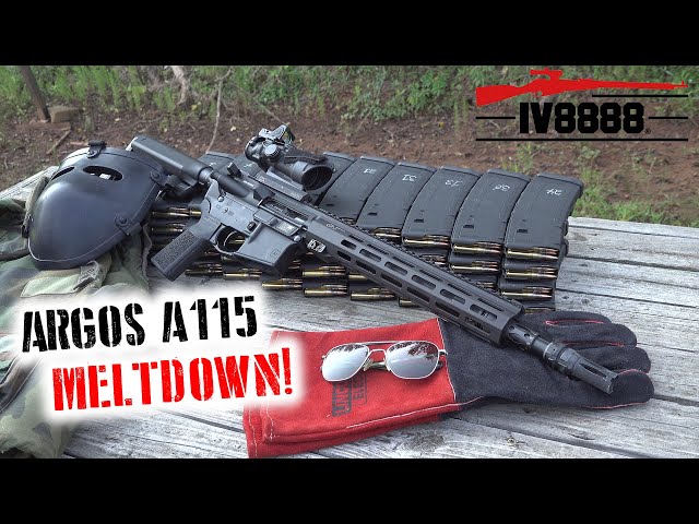 We Meltdown OUR OWN RIFLE! | Argos Ordnance A115