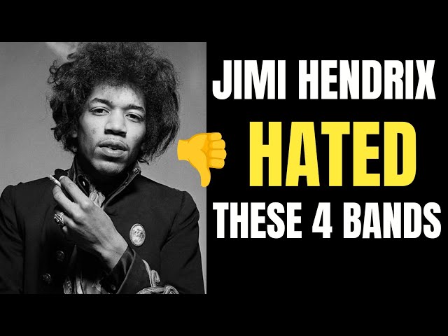 Top 4 Bands That Jimi Hendrix HATED The Most