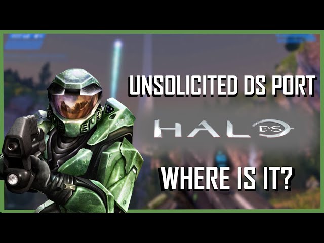 The Lost Unsolicited DS Port of Halo | Lost Media