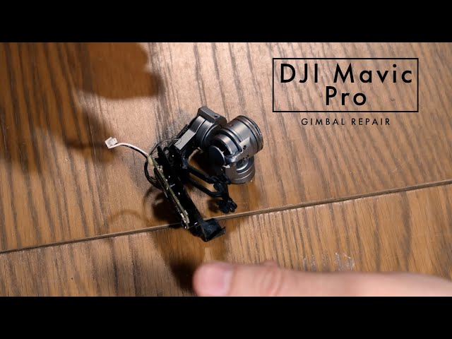 DJI Mavic Pro - Full Gimbal Repair - Found this very hard!!