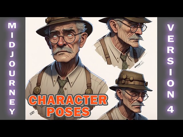 EASY Character Concept Designs, Expressions, and Poses