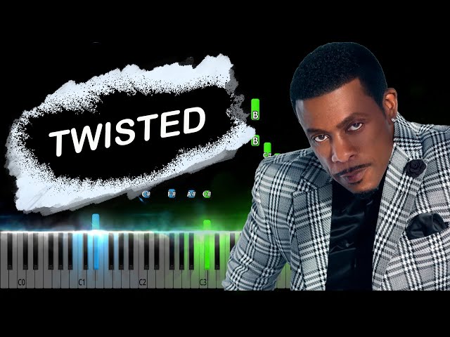Keith Sweat - Twisted Piano Tutorial