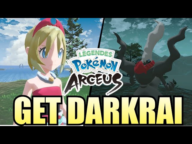 *NEW TRAILER* How to get Darkrai in Pokemon Legends Arceus