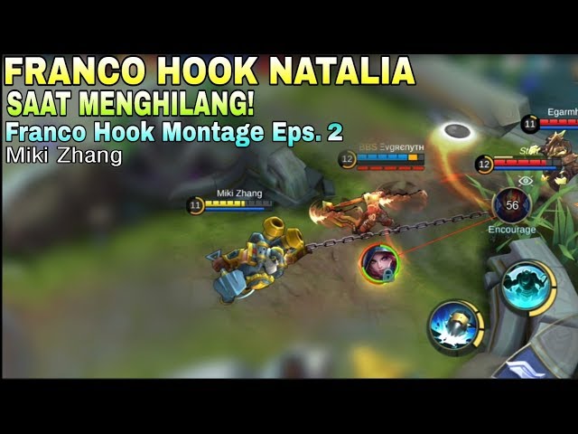 Franco Hook Natalia Saat Menghilang! |Miki Franco Hook Montage Eps. 2 ~ Mobile Legends