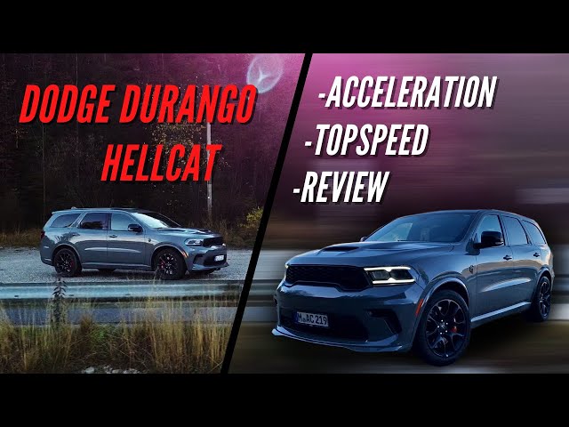 World's Fastest SUV? 🤔 0-288kmh in a Dodge Durango HELLCAT 🔥