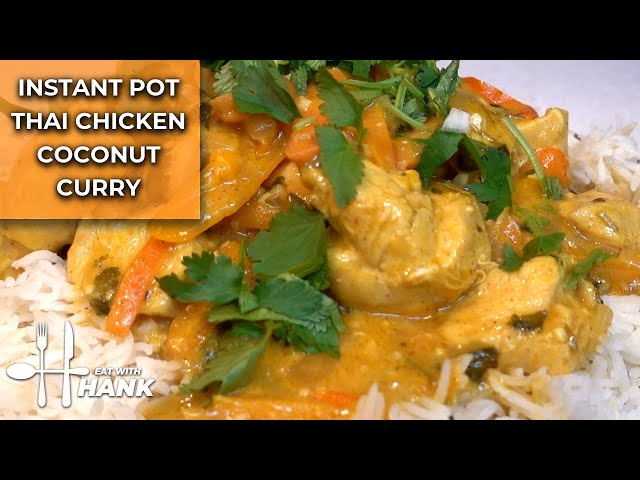 Instant Pot Thai Chicken Coconut Curry