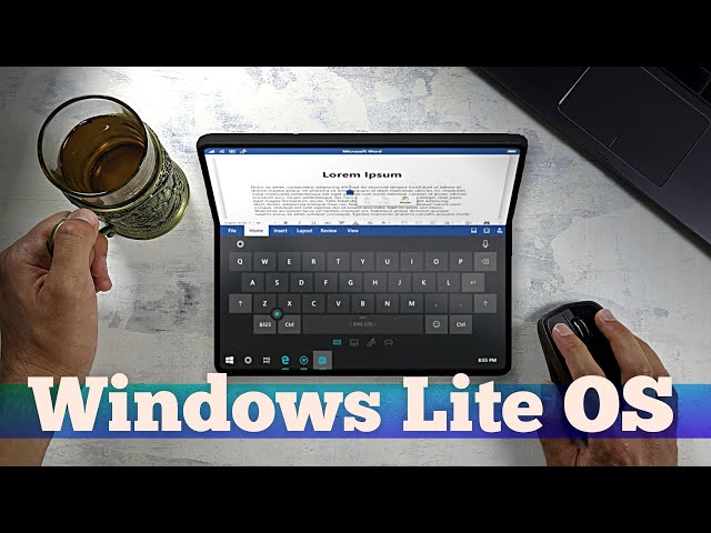Windows Lite OS на Складном ПЛАНШЕТЕ Microsoft | Droider Show #457