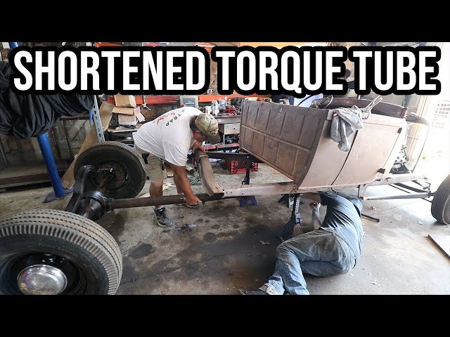 How To Shorten Ford Flathead Torque Tube - Model A Shop Truck