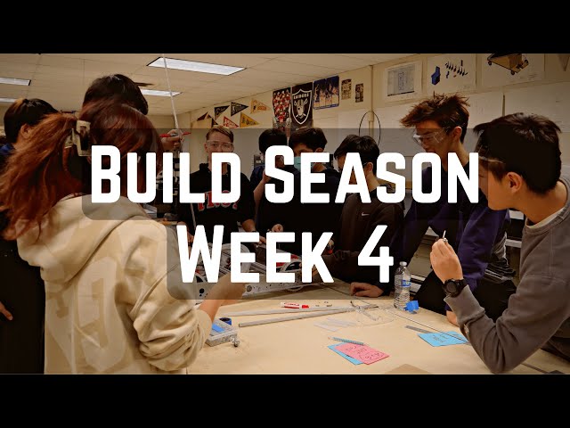 FRC 3952 Build Season Week Four Recap