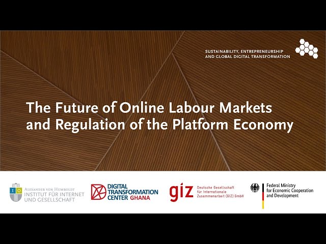 The Future of Online Labour Markets and Regulation of the Platform Economy