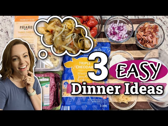 3 EASY MEALS TO MAKE THIS WEEK! | WINNER DINNERS NO. 141 | DINNER INSPIRATION