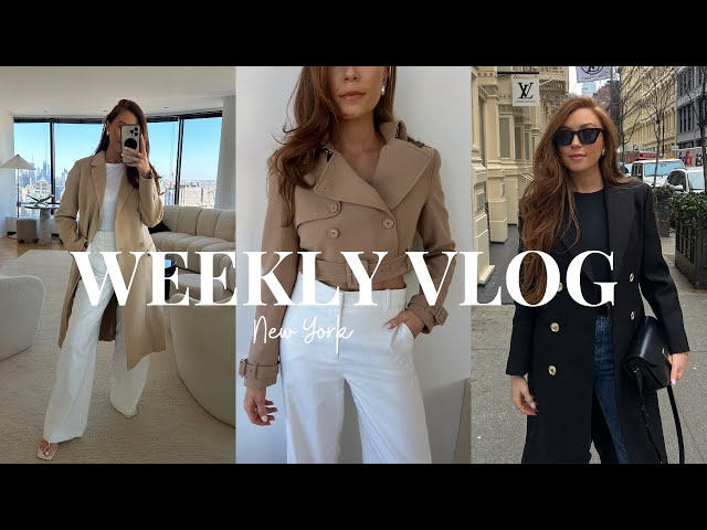 Weekly Vlog + Spring Haul & Outfit Ideas 2024 | Erika Fox