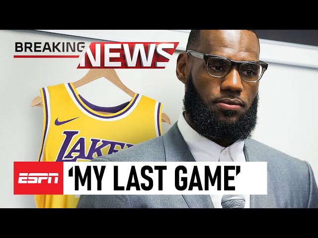 LeBron James Call's It QUITS.. This Will Be His LAST Game!