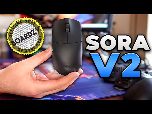 Ninjutso Sora v2 Mouse Review! #1 Small Mouse for Claw? (shock)