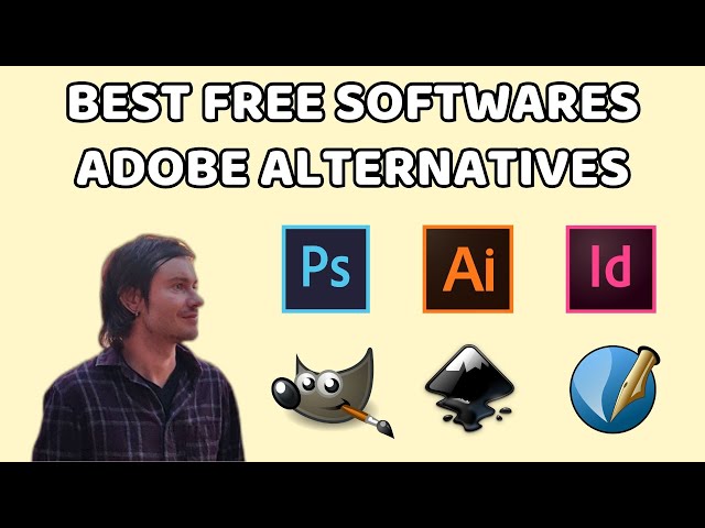 Best free alternatives Photoshop Illustrator InDesign