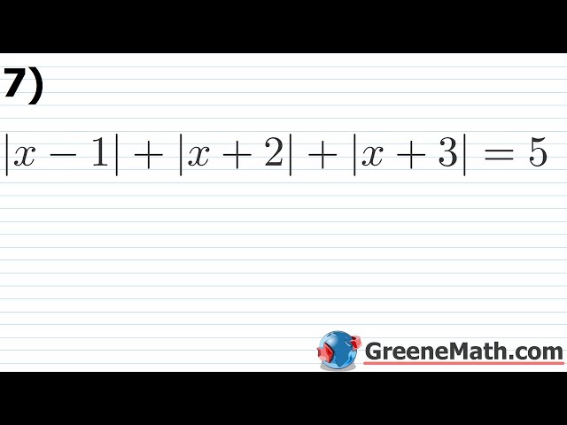 Solving Advanced Absolute Value Equations | Nested | Double | Quadratic Practice Test Full Solutions