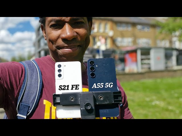 Galaxy A55 vs Galaxy S21 FE Camera Test.