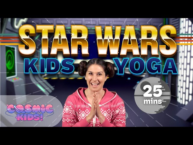 Star Wars | A Cosmic Kids Yoga Adventure! 🪐 🎞 | Star Wars Videos for Kids