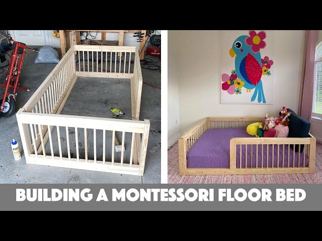 Building a Montessori Floor Bed