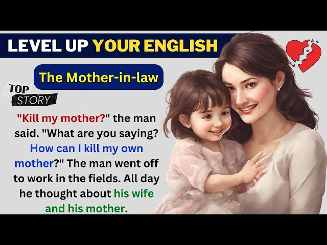 Learn English Through Story | The Mother-in-law | Practice English | Speak English #story