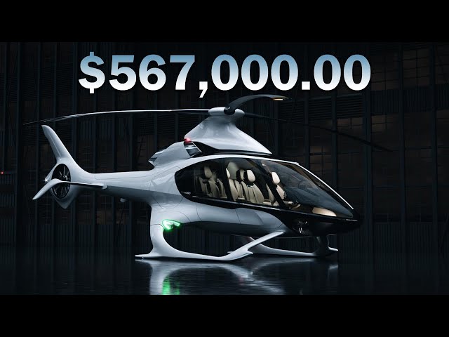 Inside the World’s First Luxury $610k Helicopter