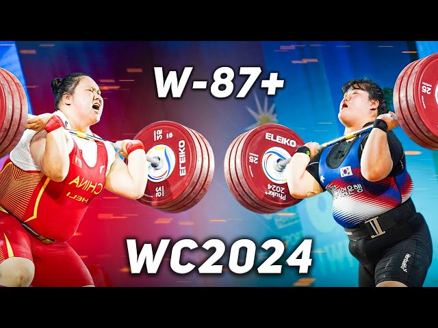 Women’s 87+ | TOP 3 in Total | IWF World Cup 2024