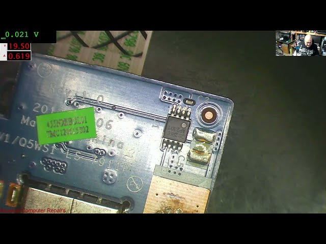USB not working - No 5v - LA 8531P r1 0 USB2 repair