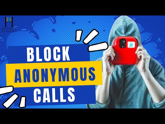 Block or re-route anonymous callers