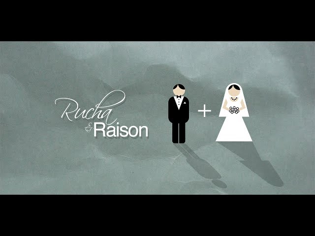 Rucha-Raison: Wedding Invite video (Save The Date)
