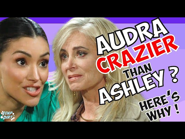 Young and the Restless: Fans Think Audra's Crazier Than Ashley - Here's Why! #yr